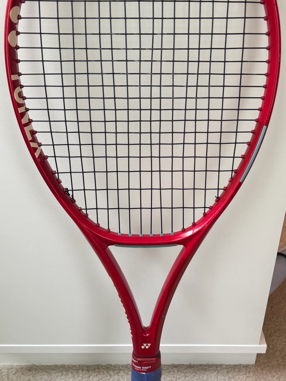 Yonex VCore 98 Red Tennis Racket - Sleek Performance Frame